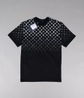 Black Gradient Cotton T-Shirt