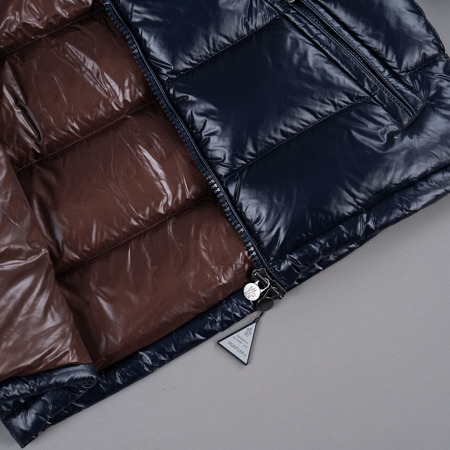 Navy Down-filled Short Down Jacket - Image 6