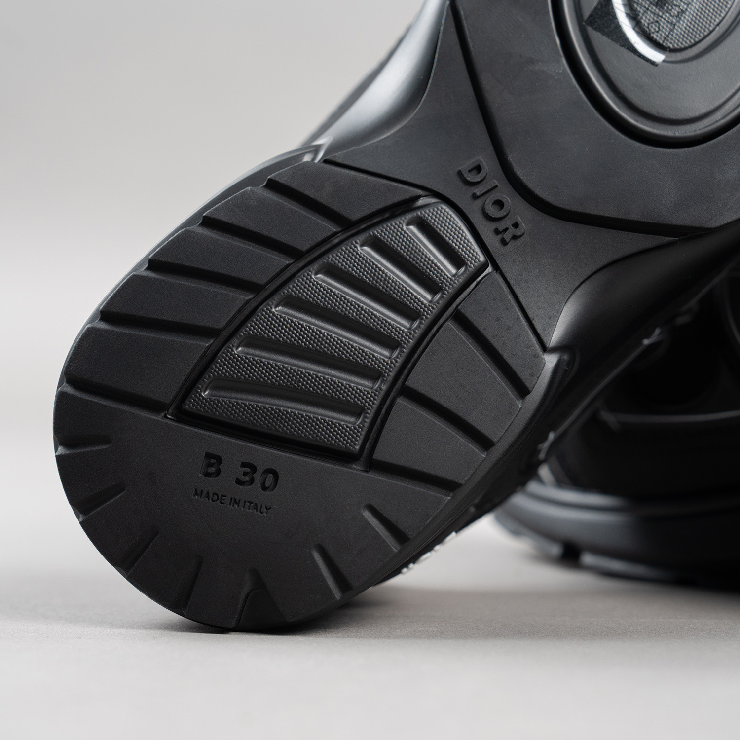 Black Technical Mesh Trainer - Image 5