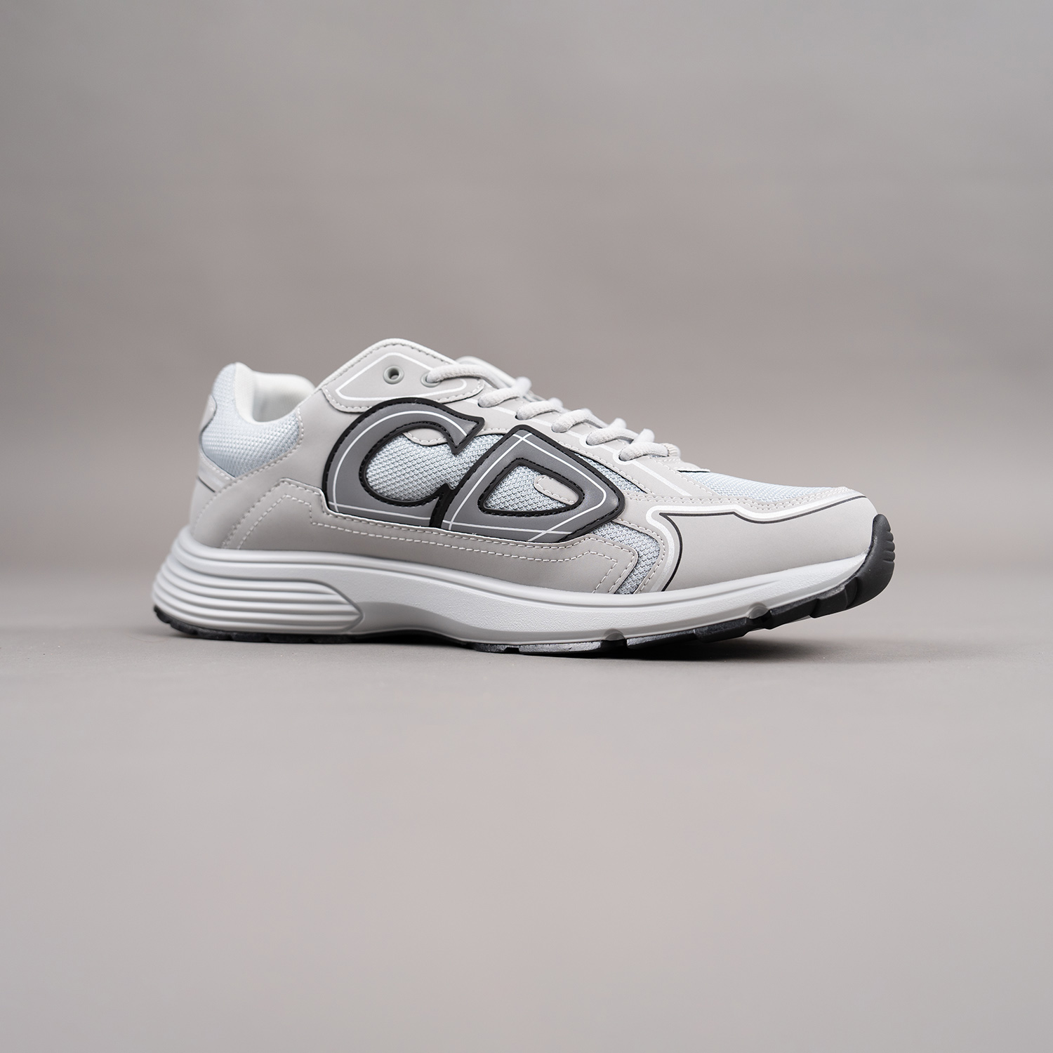 Grey Technical Mesh Trainer - Image 4