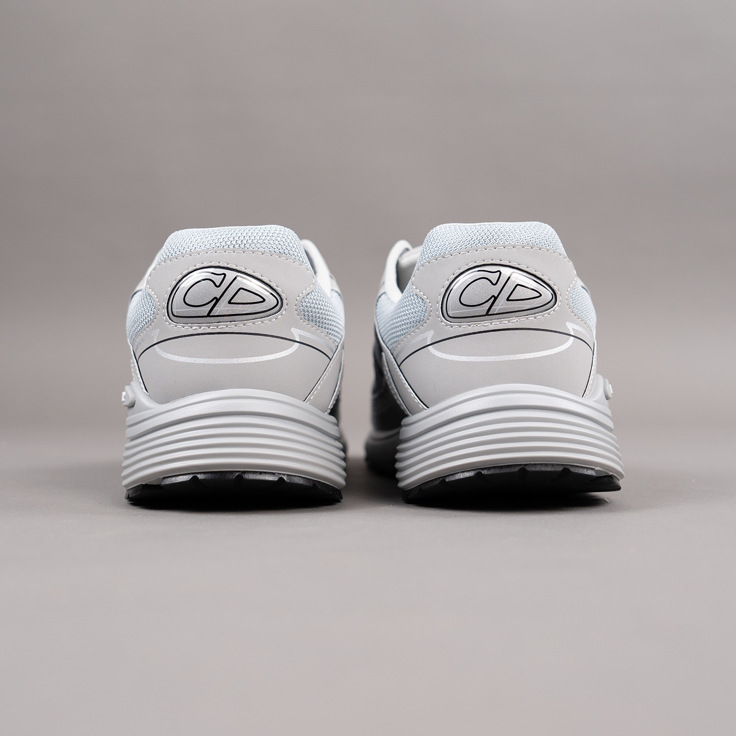 Grey Technical Mesh Trainer - Image 2