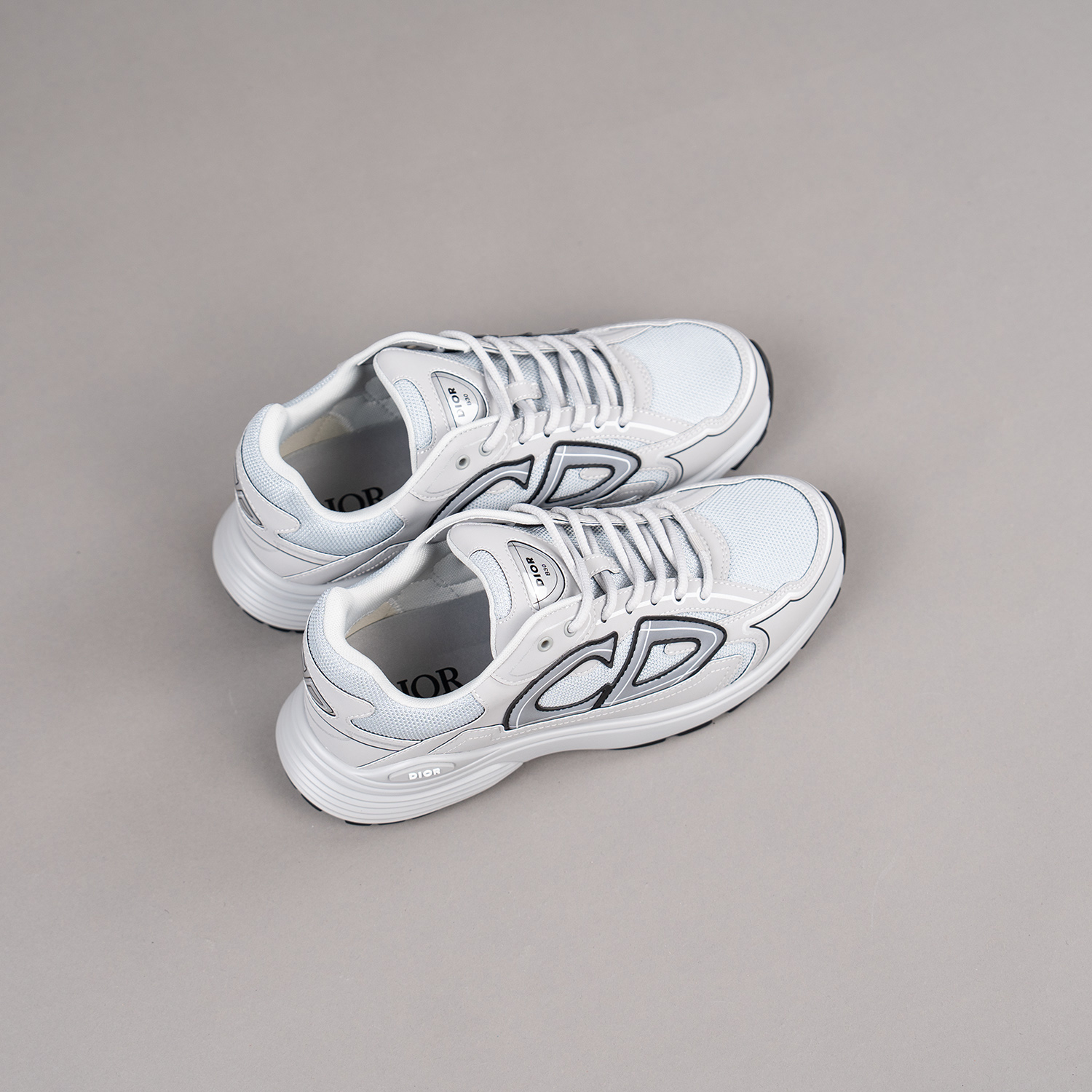 Grey Technical Mesh Trainer - Image 3