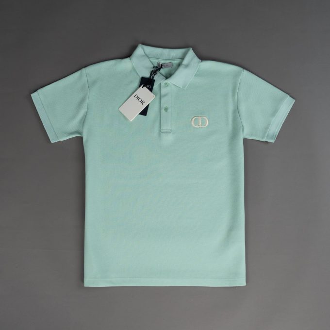 Light Green CD Icon Polo