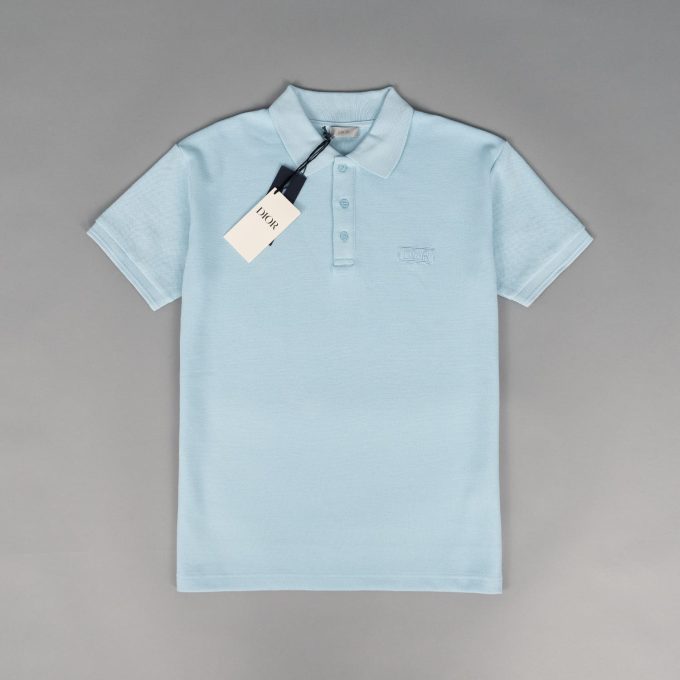Turquoise Icons Polo Shirt