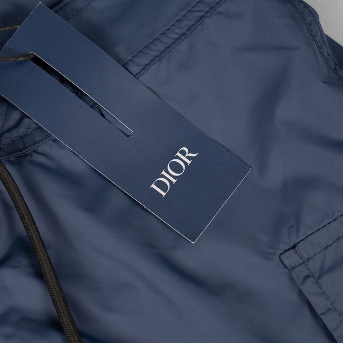 Navy Blue Technical Fabric Swim Shorts