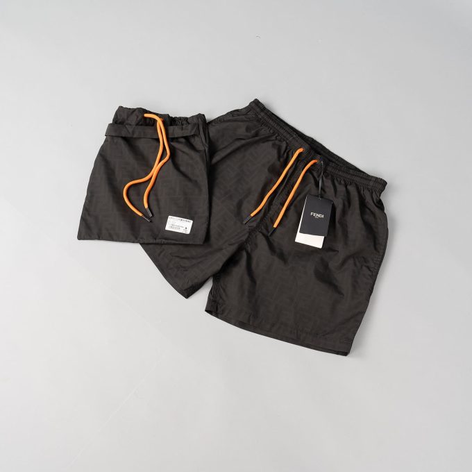 Black FF Reactive Swim Shorts