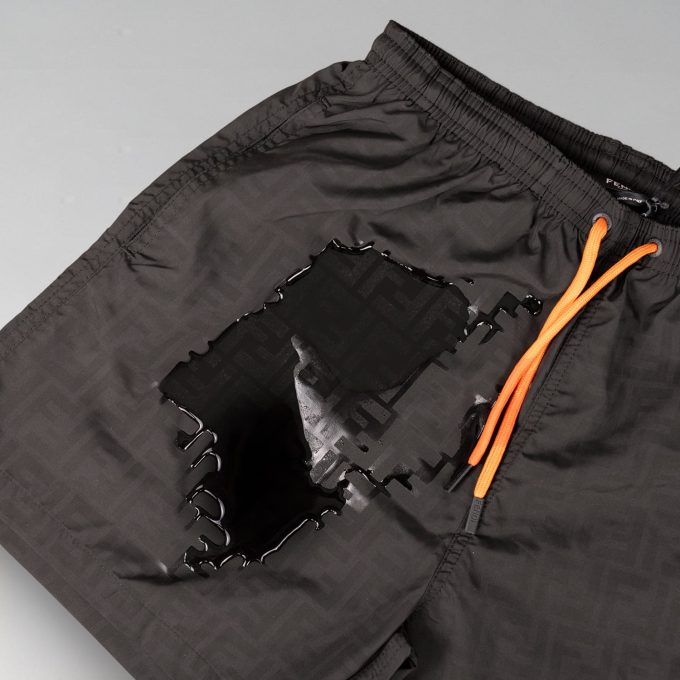 Black FF Reactive Swim Shorts