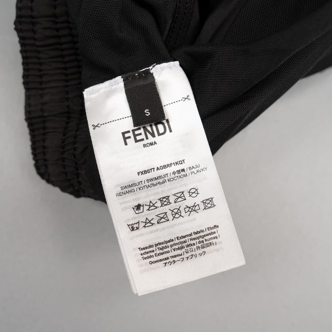 Black FF Reactive Swim Shorts