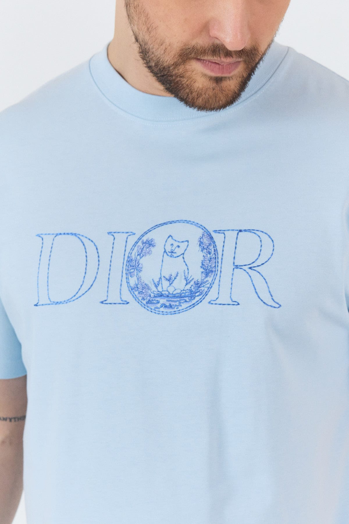 Turquoise Logo T-shirt - Image 5