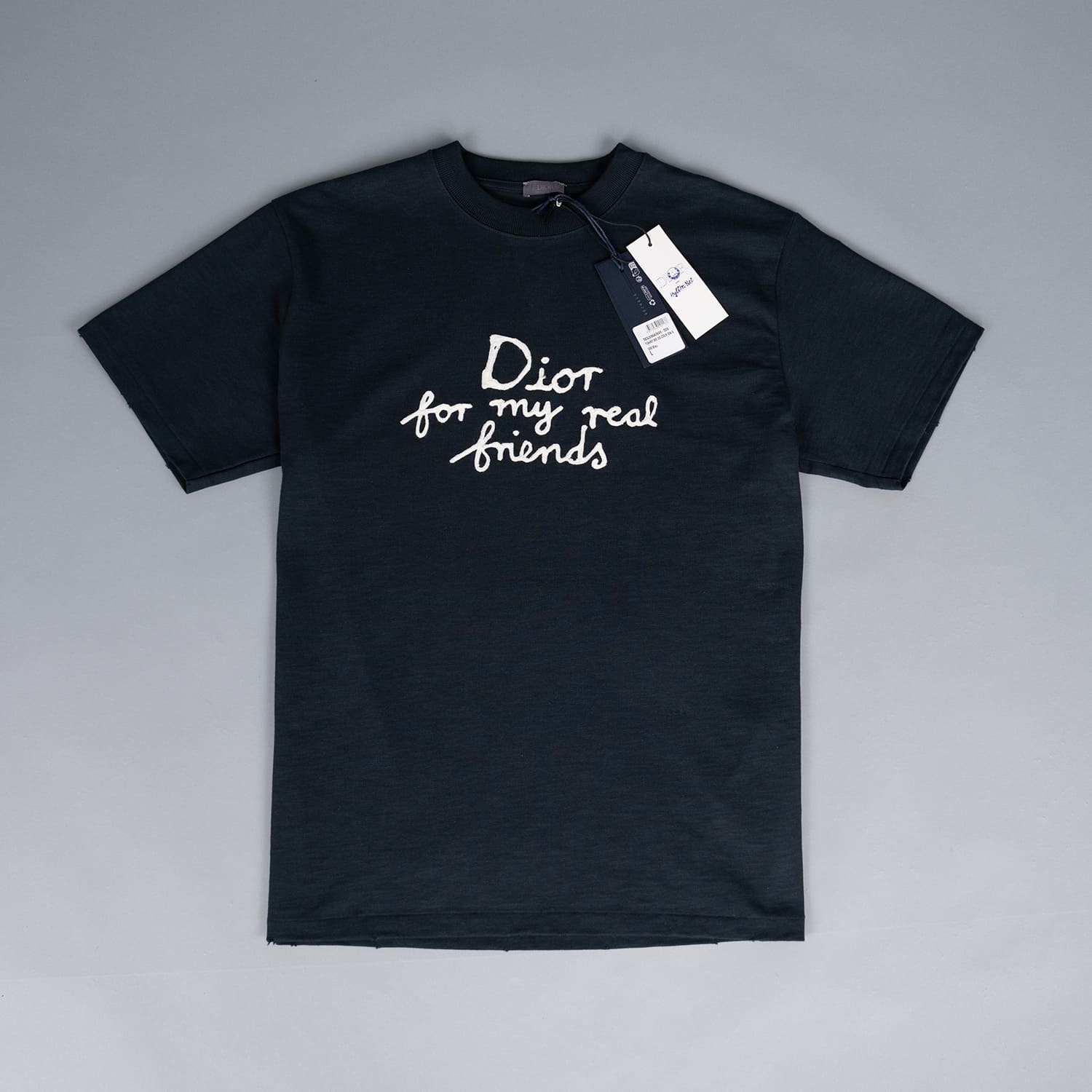 Navy Friends Logo T Shirt