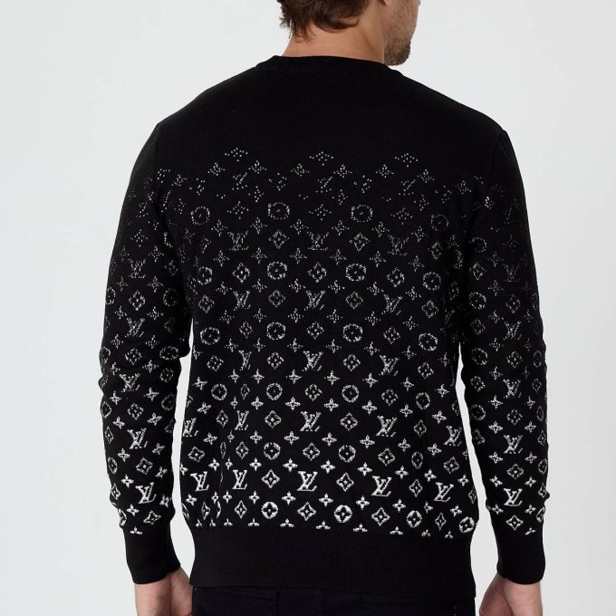 Black Monogram Sweatshirt