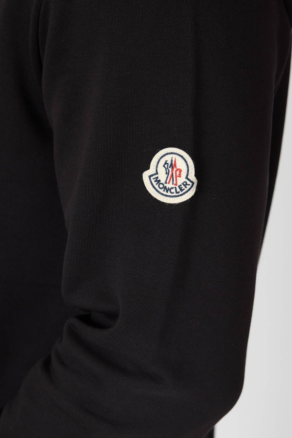 Black Adjustable Cotton Hoodie - Image 11