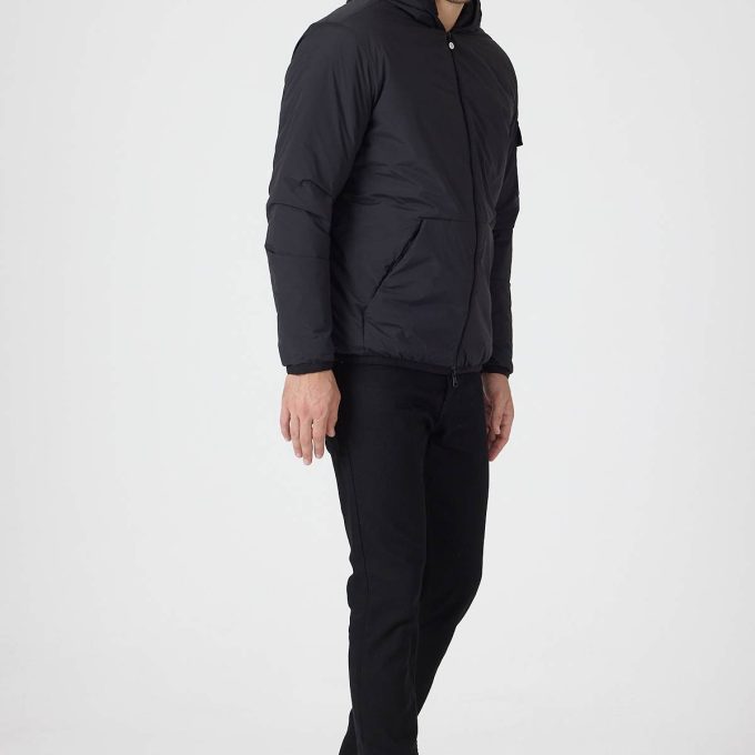 Black Lightweight Down Jacket
