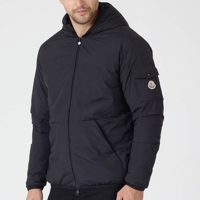 Black Lightweight Down Jacket