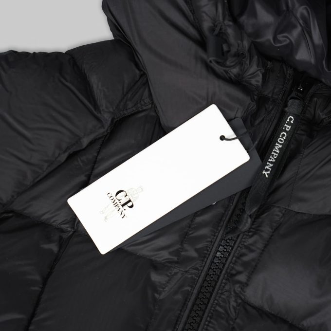 Black Shell Medium Down Jacket