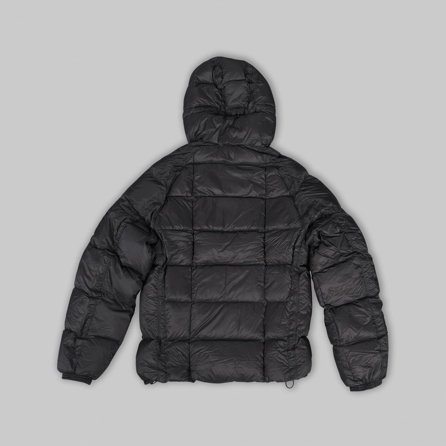 Black Shell Medium Down Jacket - Image 5