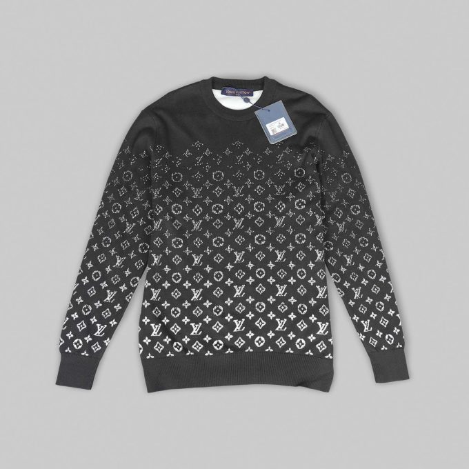 Black Monogram Sweatshirt