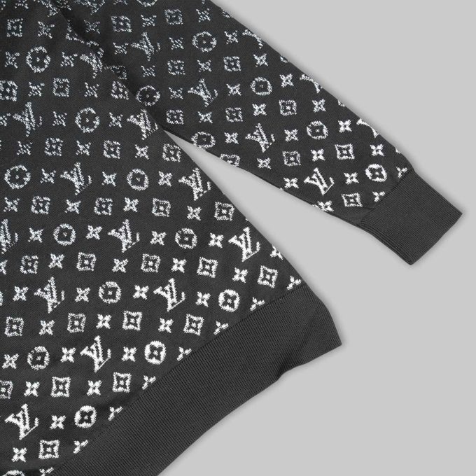 Black Monogram Sweatshirt