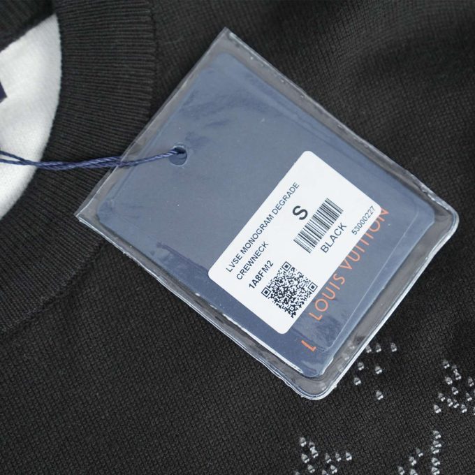 Black Monogram Sweatshirt