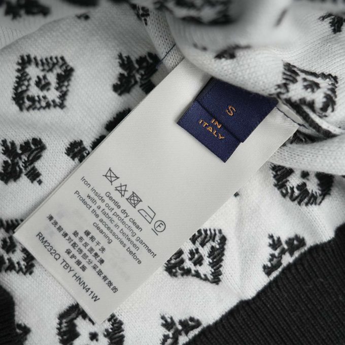 Black Monogram Sweatshirt