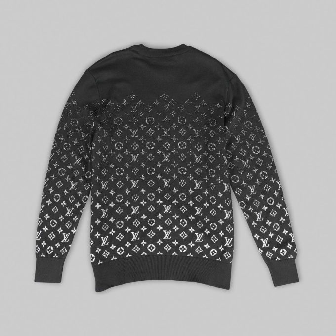 Black Monogram Sweatshirt