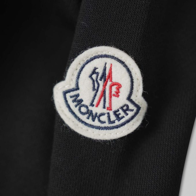 Black Adjustable Cotton Hoodie