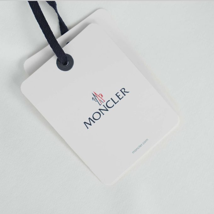 White Logo Patch Cotton Sweatshirt