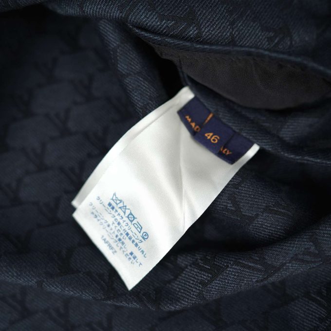 Black Cotton Blouson Overshirt