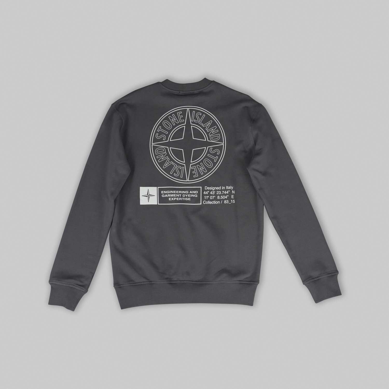 Black cotton fleece sweatshirt - Image 4