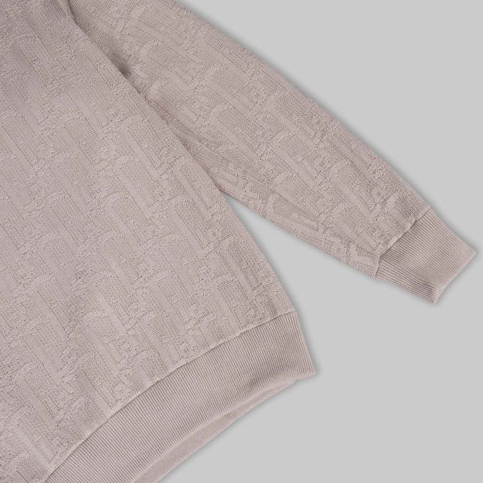 Beige Oblique Sweater