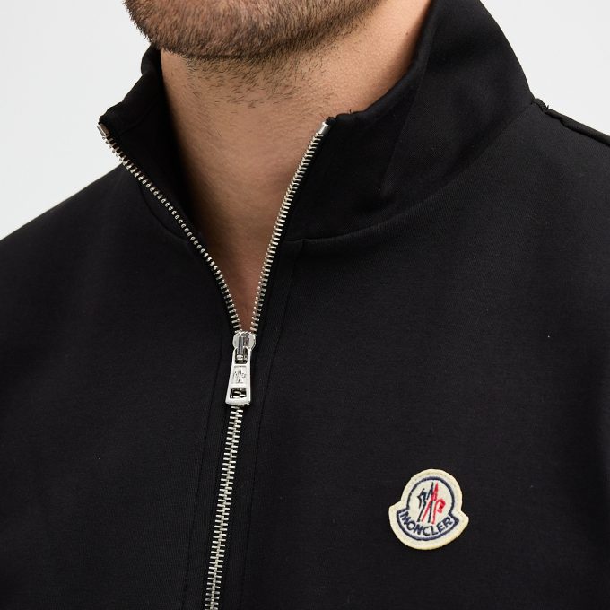 Black Quarter Zip Sweatshirt
