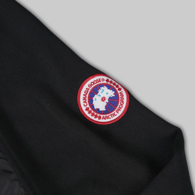 Black Quilted Hooded Jacket