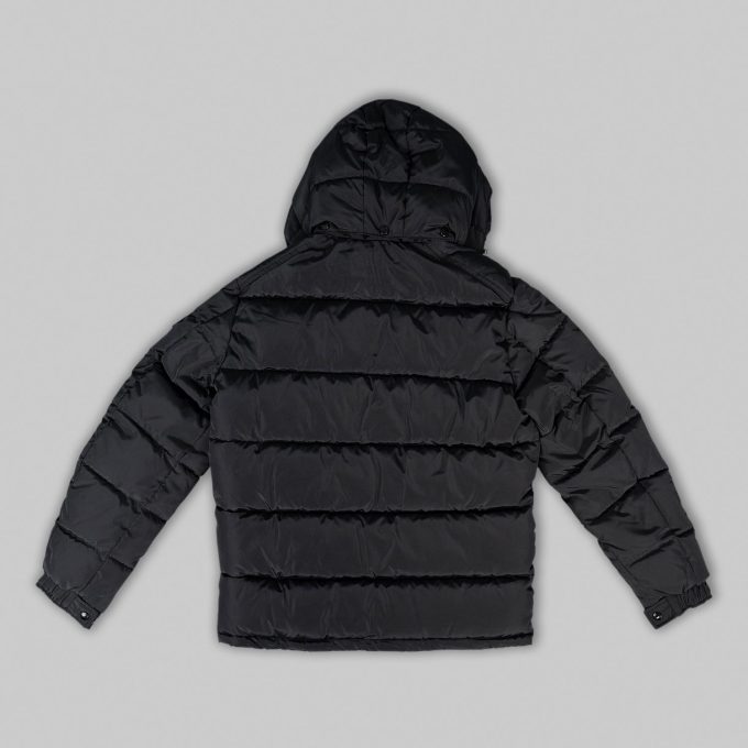 Black Matte Short Down Jacket