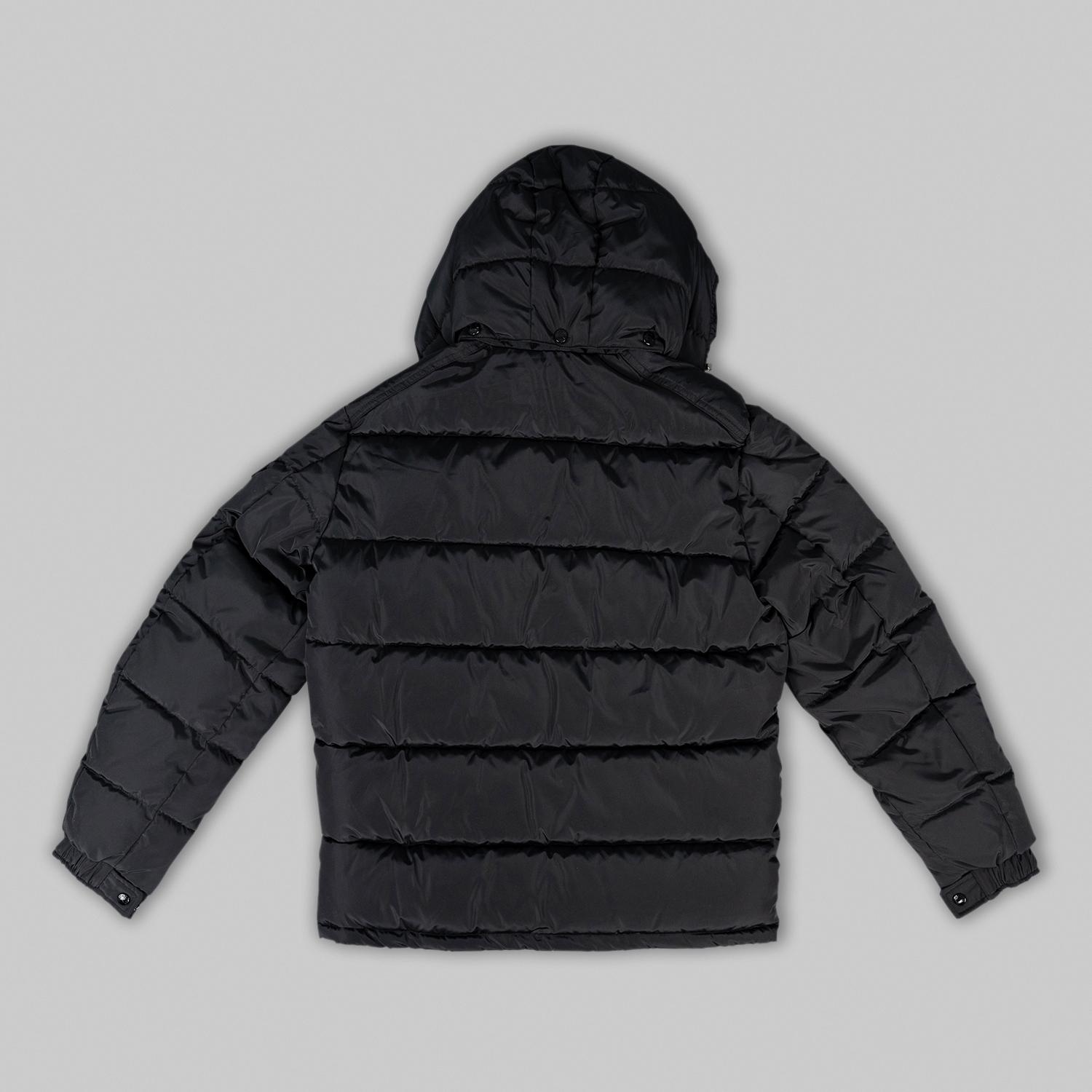 Black Matte Short Down Jacket - Image 6