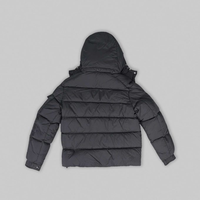 Black Button / Zip Down Jacket