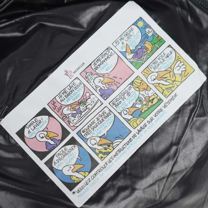 Black Button / Zip Down Jacket